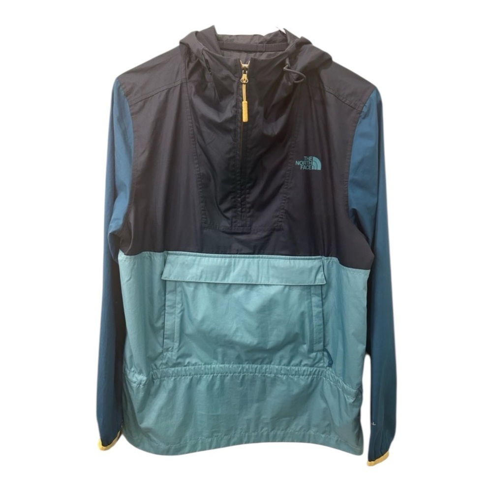 The North Face Women’s Blue Black and Teal Windbreaker S